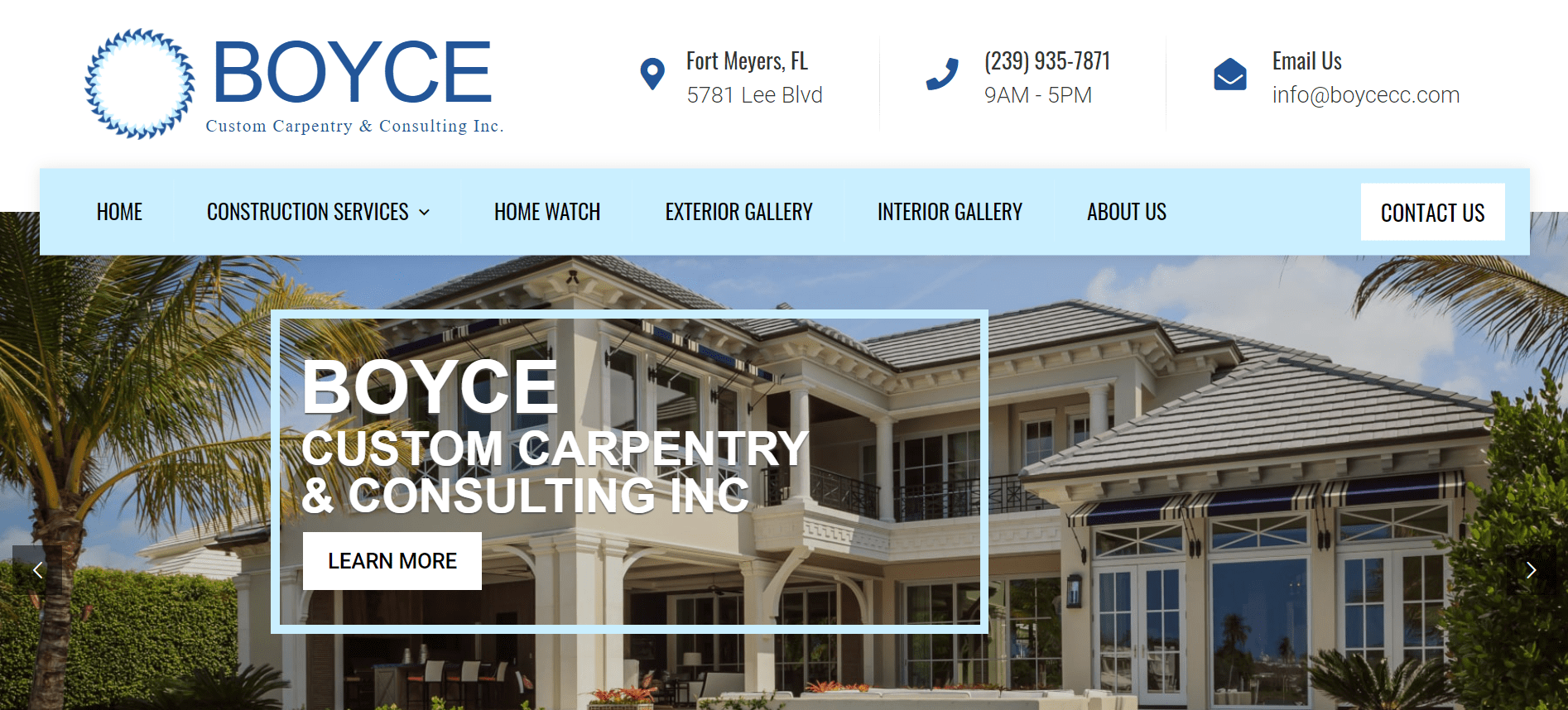 Boyce Custom Carpentry & Consulting Inc homepage image