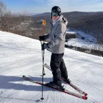 Jesse skiing at Poconos Bear Creek PA in 2025