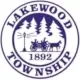 Lakewood New Jersey official municipal emblem seal with circular badge design and 1992 founding date.